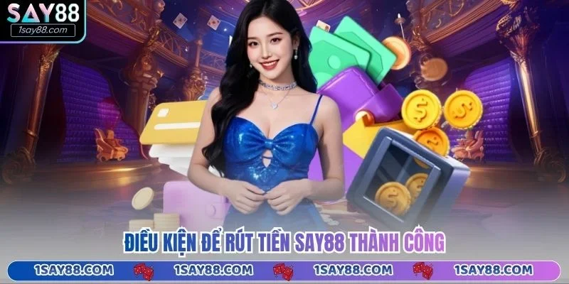 Điều kiện để rút tiền Say88 thành công