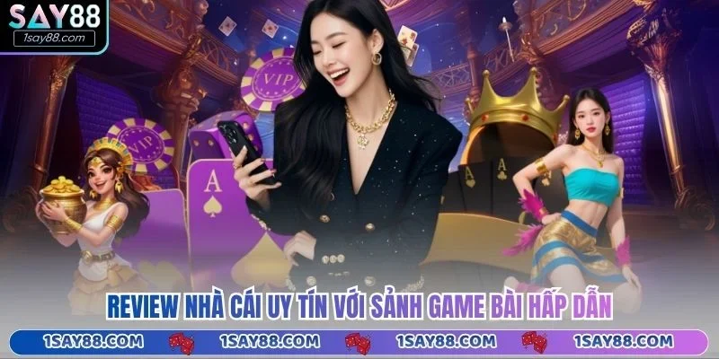 Review nhà cái uy tín với sảnh game bài hấp dẫn